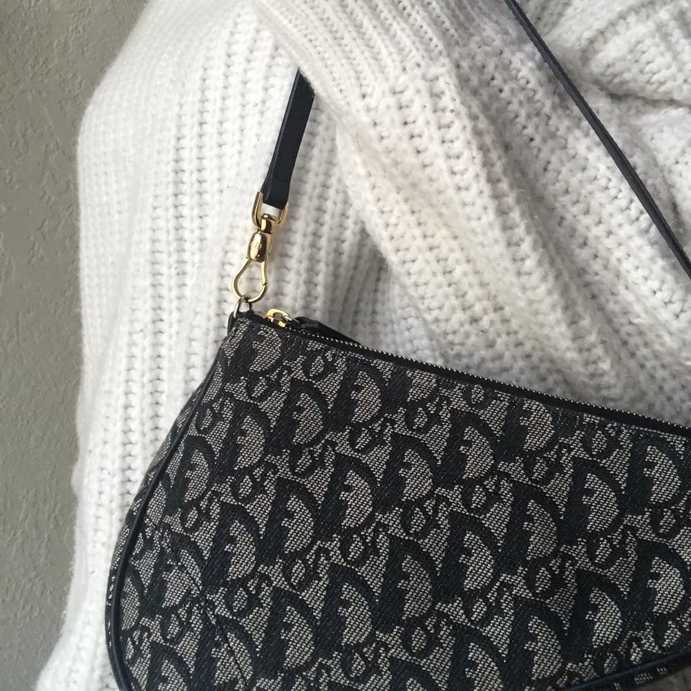 Christian Dior vintage saddle bag